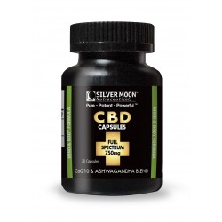 750mg CBD Capsules with CoQ10 and Ashwagandha